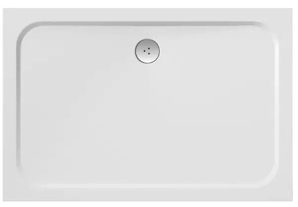 Поддон GIGANT PRO 100х80 CHROME белый XA04A401010 Ravak