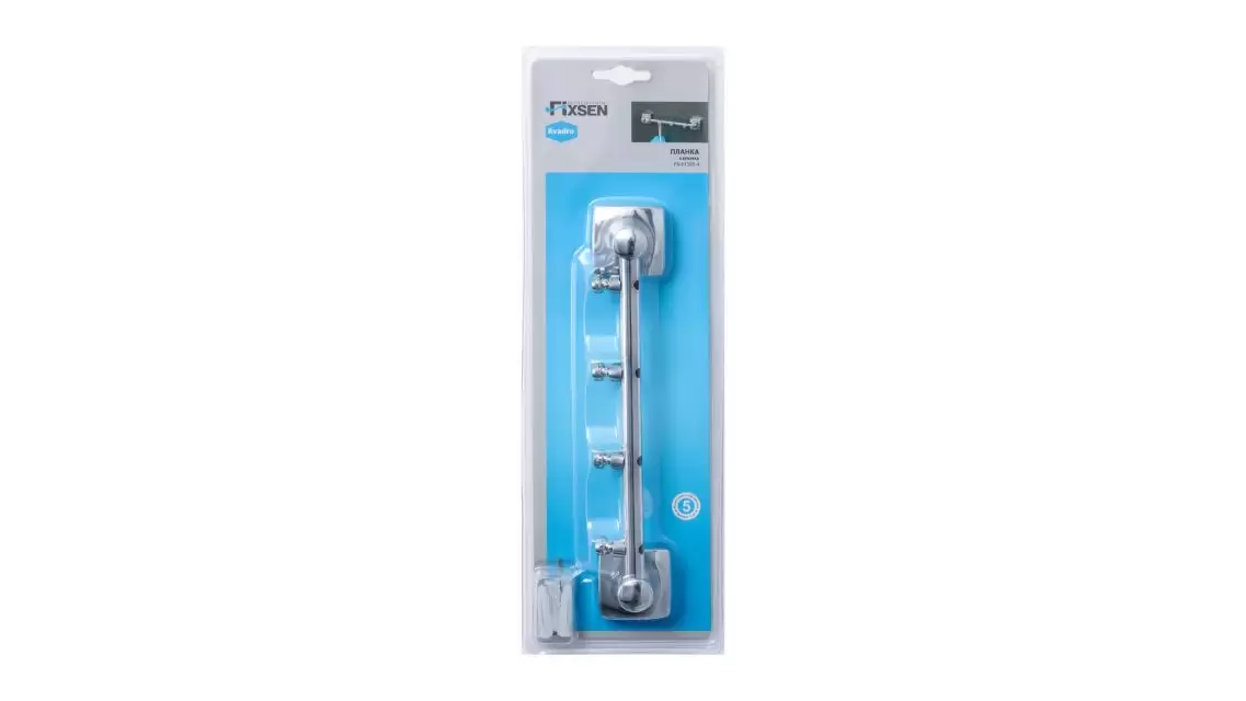 Планка 4 крючка FX-61305-4 FIXSEN