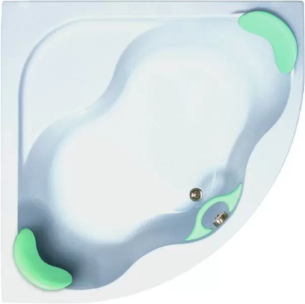 Ванна акриловая RAVAK GENTIANA 140x140 белая