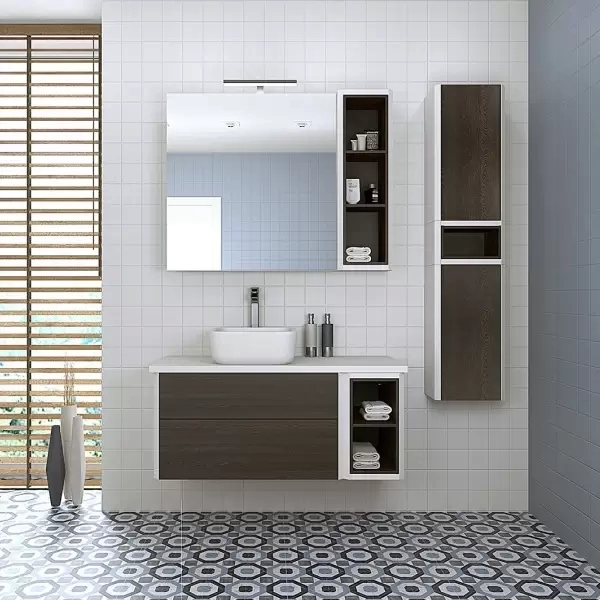 Модуль подвесной открытый Брук 40 Дуб Феррара 1A201201BCDF0 Акватон