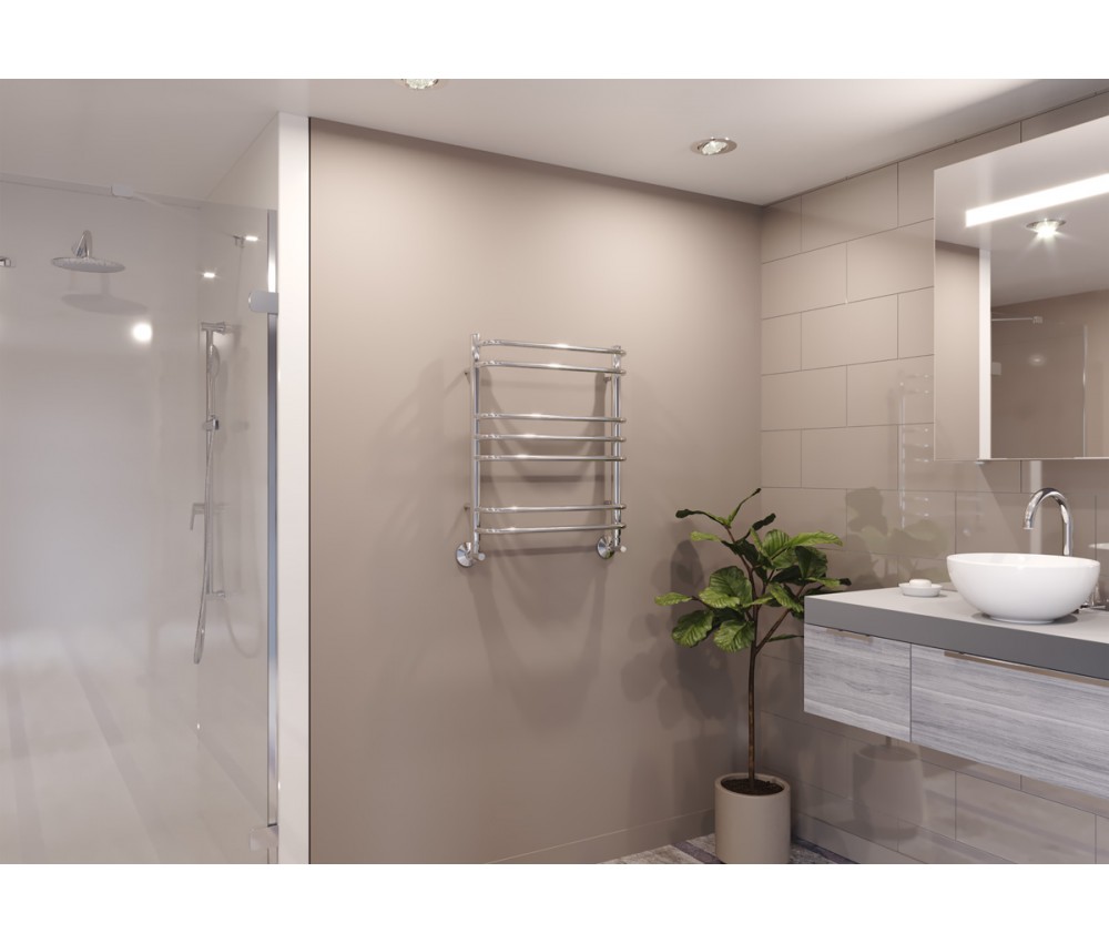 Полотенцесушитель водяной П7 500x600 Луна LM41607