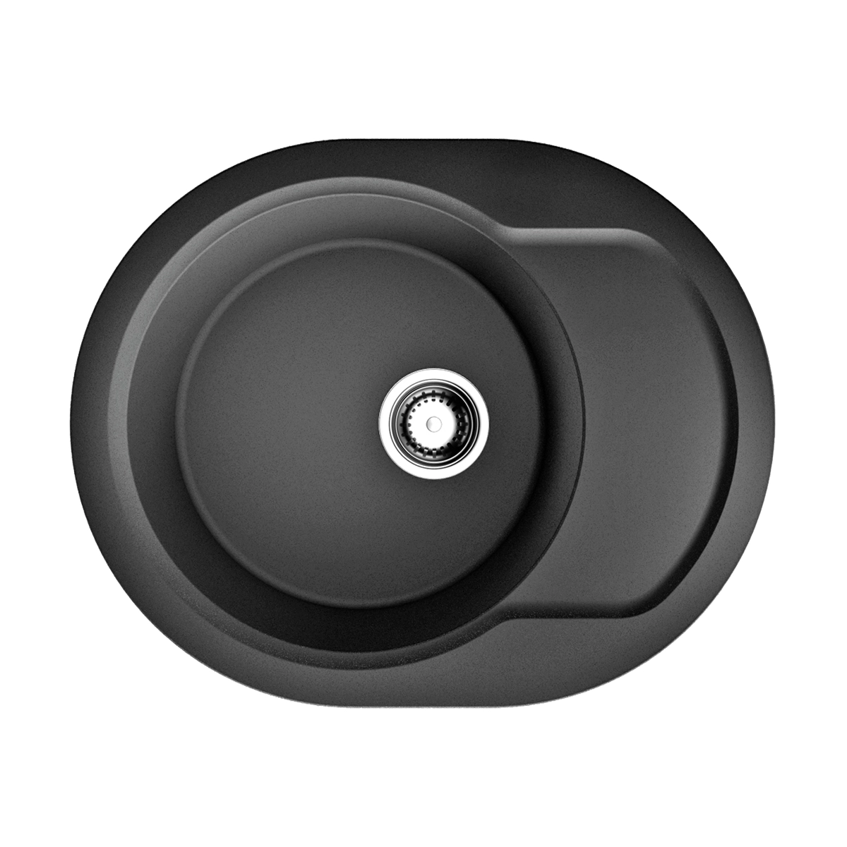 Мойка Manmaru 62-BL Artgranit/черный/4993355
