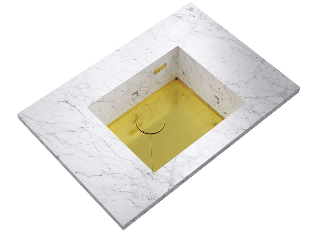 Мойка Kasen 53-INT-LG нерж.сталь/светлое золото/4993790