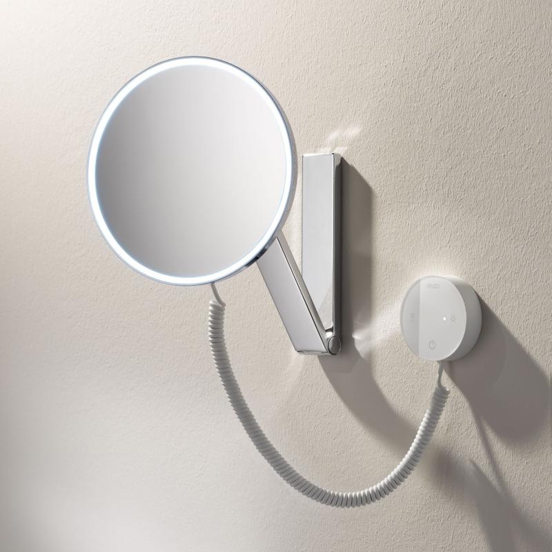 Косметическое зеркало круглое с 2 подсветками и сенсорной панелью iLook_move 17612019000