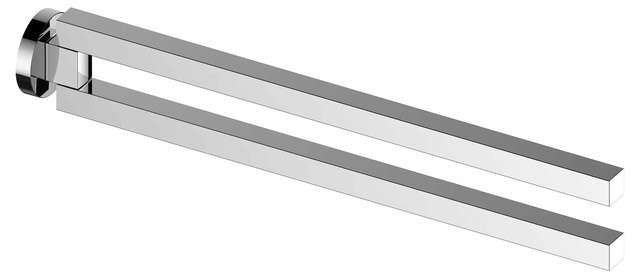 Полотенцедержатель двойной, поворотный, 450 мм, хром Edition 90 19018010000