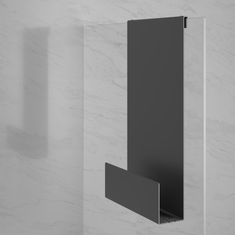 Полочка для душа 320 x 600 x 90 мм, тёмно-серый Edition 90 24951370000