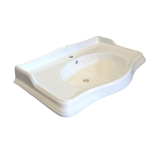 Тумба-умывальник Версаль-90 слоновая кость с раковиной JS90 (3130383)