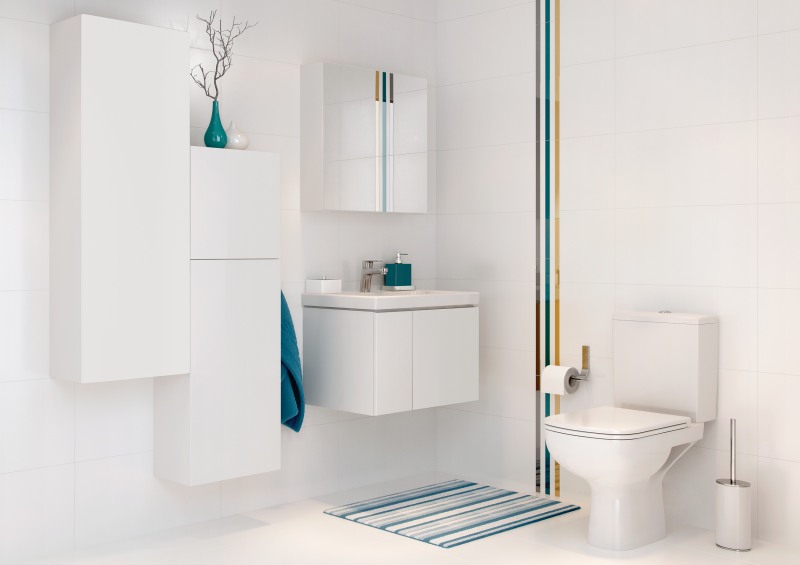 Унитаз-Компакт COLOUR Clean On 011 3/5 DPL EO, KO-COL011-3/5-COn-DL-w