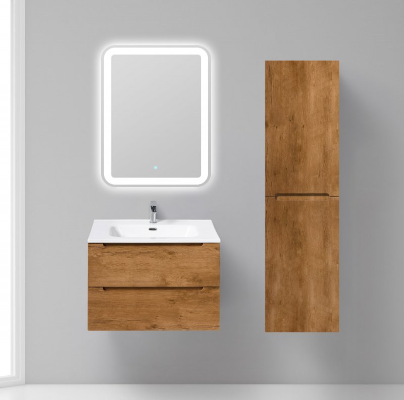 База под раковину подвесная, ETNA, Rovere Nature, 700x455x500, ETNA-700-2C-SO-RN-P