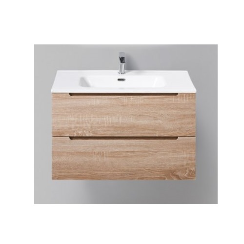 База под раковину подвесная, ETNA Rovere Bianco, 900x455x500, ETNA-900-2C-SO-WO-P