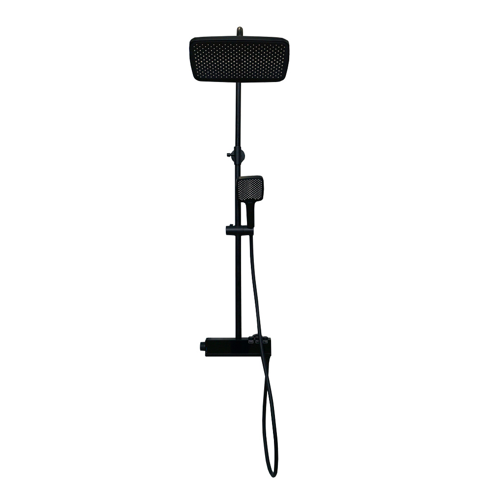 Душевая система с термостатом с встроенным дисплеем 8702 Bergerplast