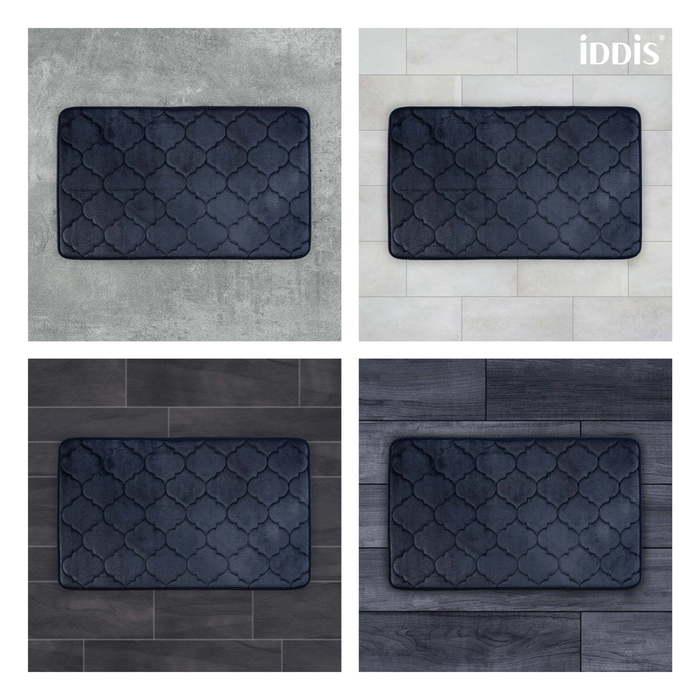 Коврик для ванной комнаты Basic 50*80 см полиэстер с запоминающей пеной B20P580i12 Iddis