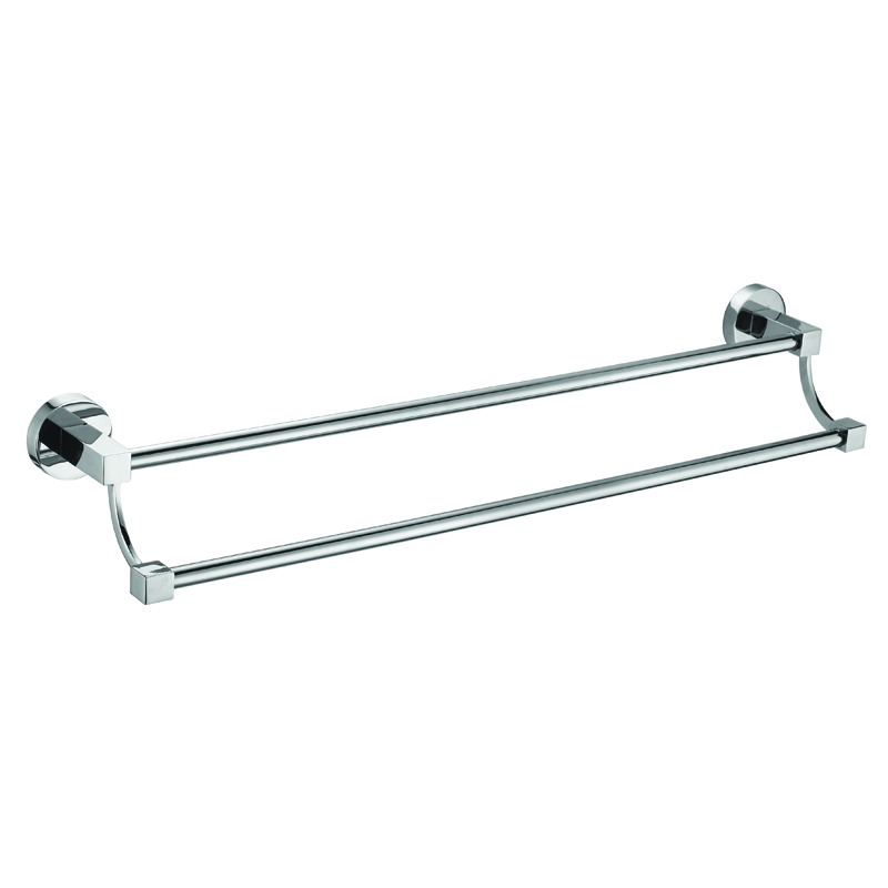 Полотенцедержатель NESSY трубчатый двойной 585 см хром AZ-73102 Azario