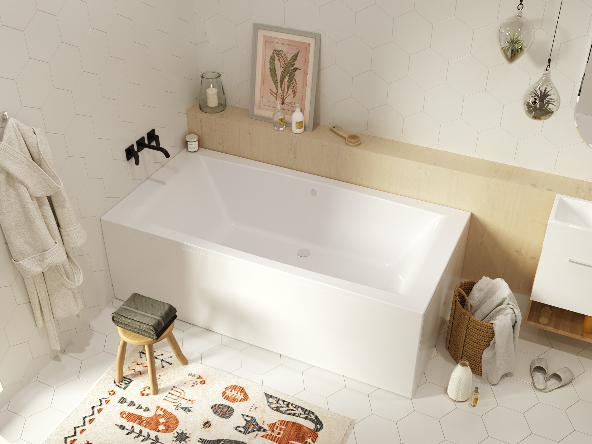 Ванна AELITA MG 200x100 01аэ2010 1 Марка