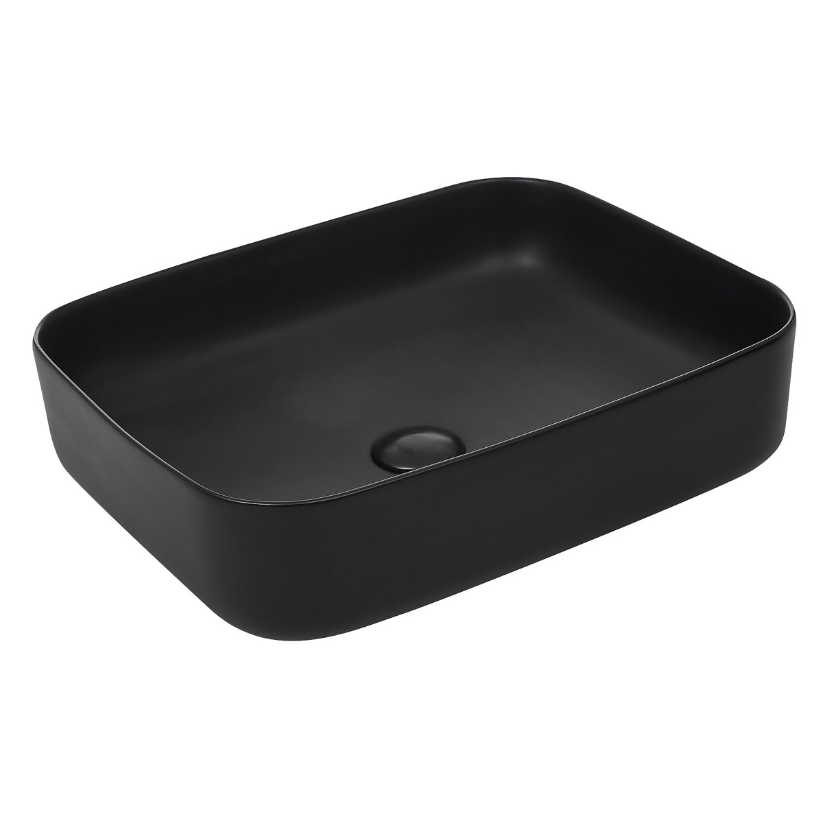 Раковина накладная AZ-2195-MB прямоугольная 600*420*160 Черная