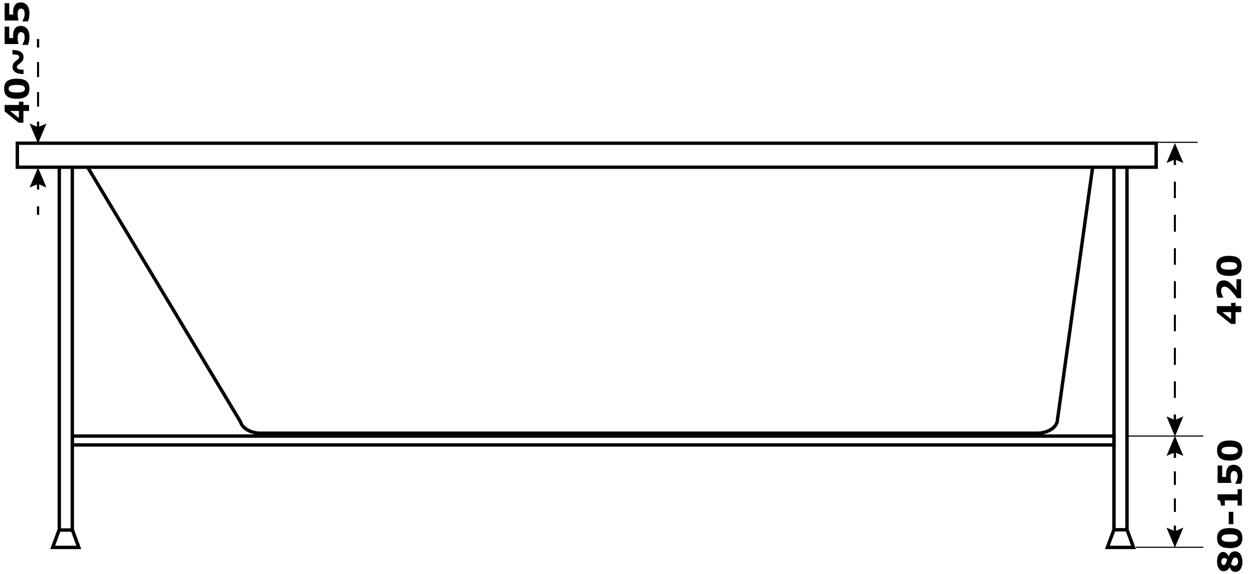 Ванна акриловая Бали 180х80 БАВ0005 Azario