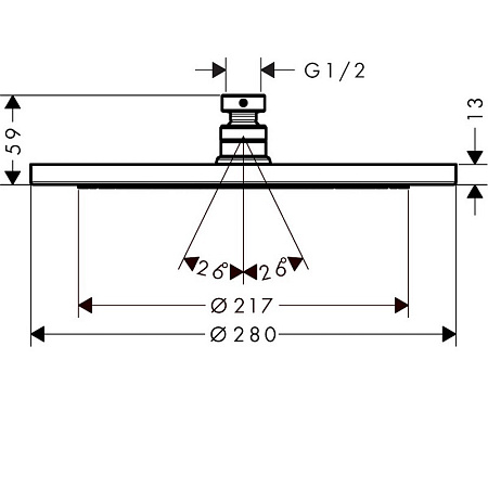Душевой комплект 8 в 1 матовый 27961670 HANSGROHE