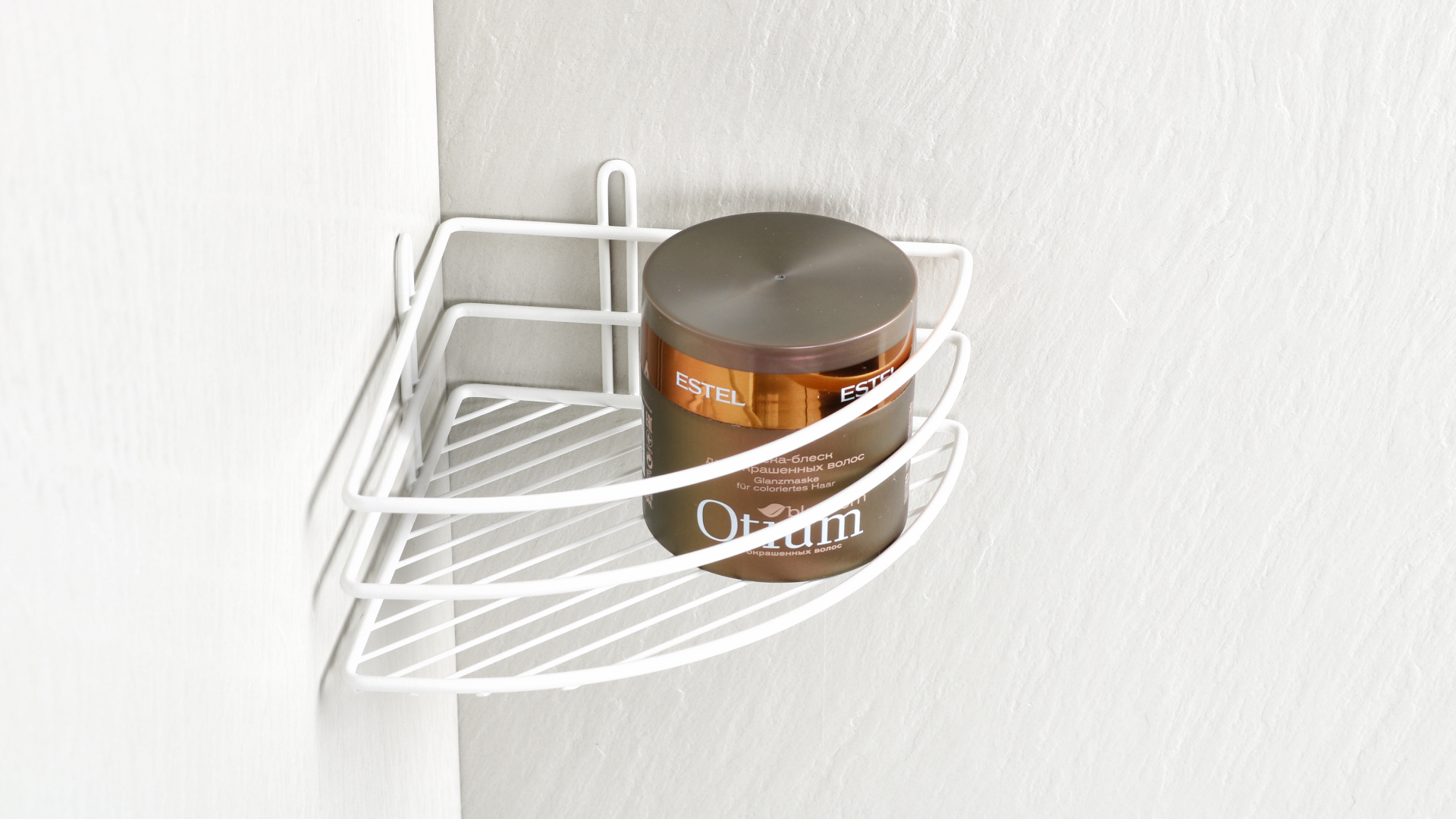 Полка угловая одноэтажная FX-710W-1 Fixsen