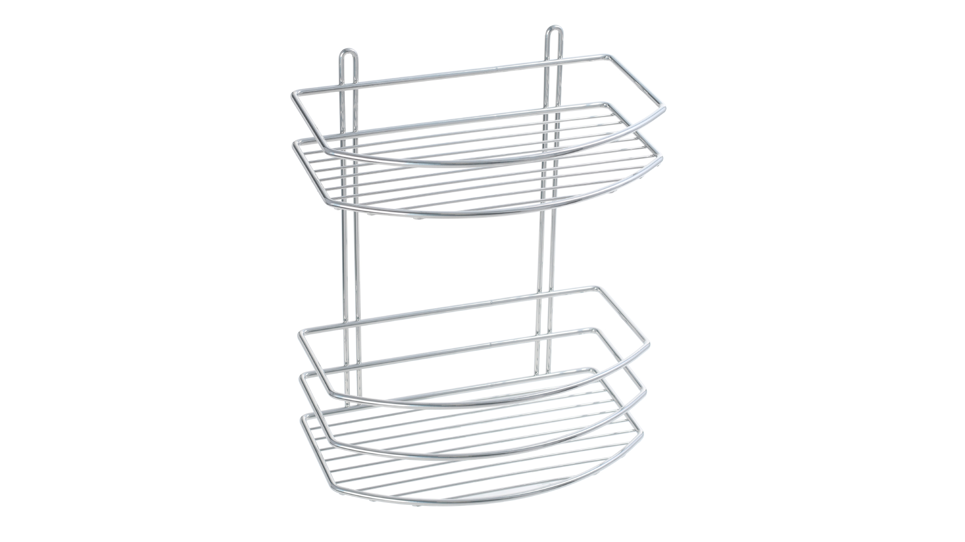 Полка овальная двухэтажная FX-720-2 Fixsen