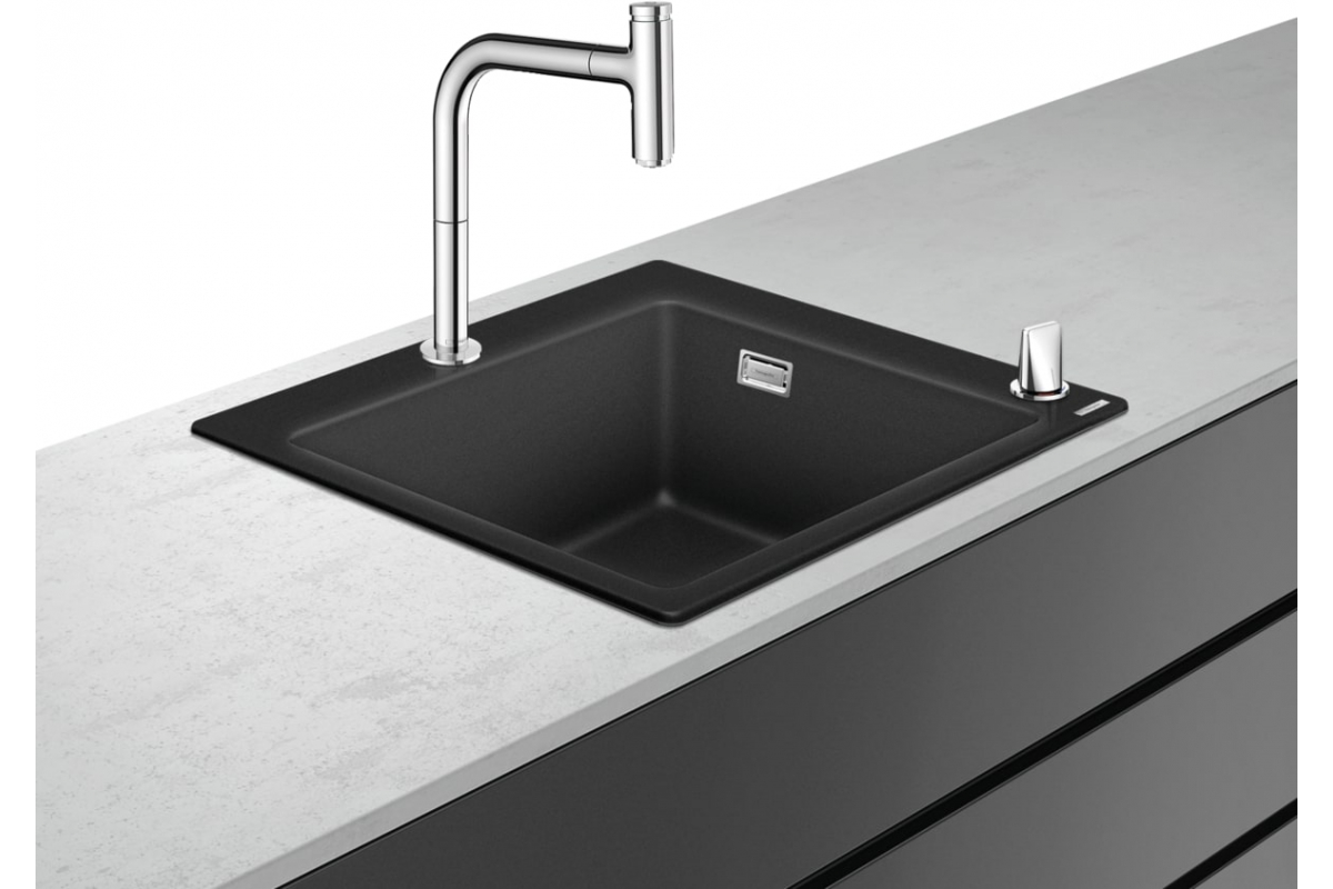 Кухонная мойка со смесителем C51-F450-06 43217000 HANSGROHE