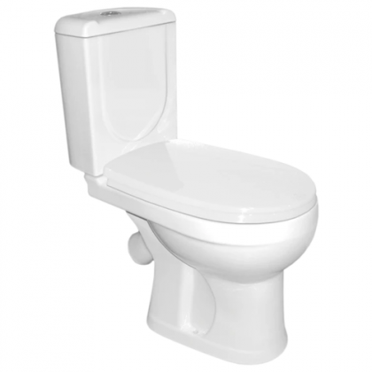 Унитаз-компакт Комфорт горизонтальный выпуск Ирида 40301130406 Оскольская керамика