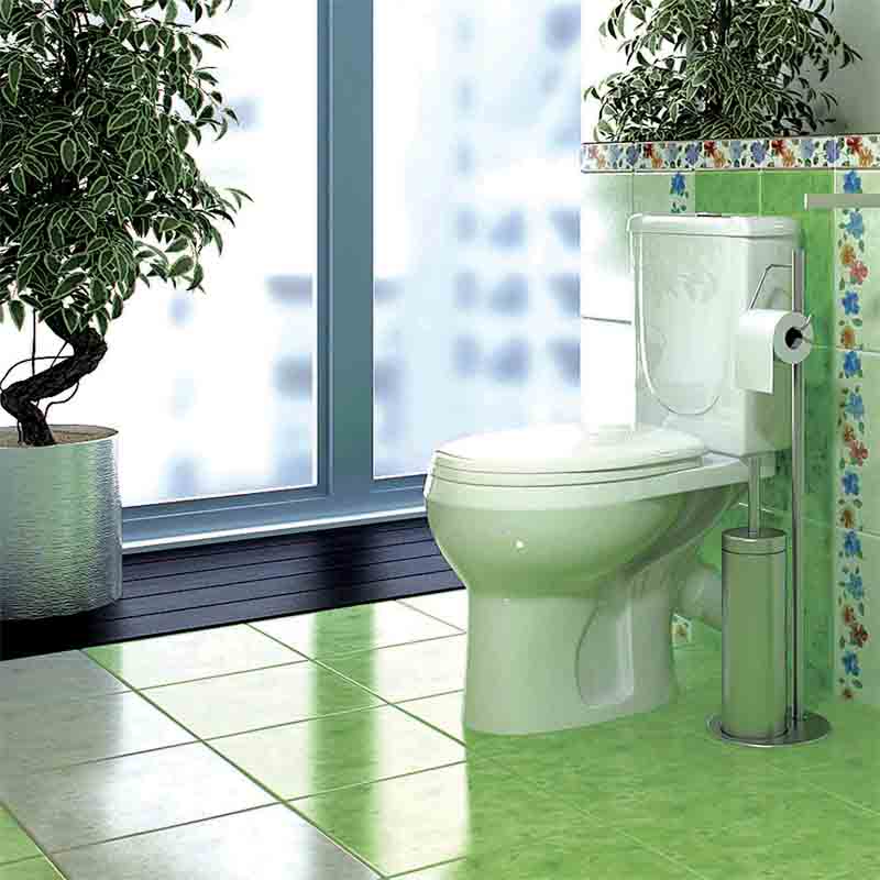 Унитаз-компакт Комфорт горизонтальный выпуск Ирида 40301130406 Оскольская керамика