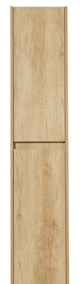 Шкаф подвесной с двумя дверцами с двумя полками KRAFT Rovere Galifax Bianco 330x300x1600 BelBagno