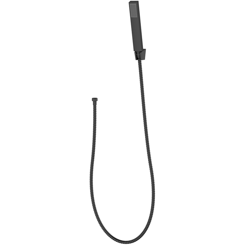 Ручной душ со шлангом и держателем LUCE LUC-DFS-NERO BelBagno