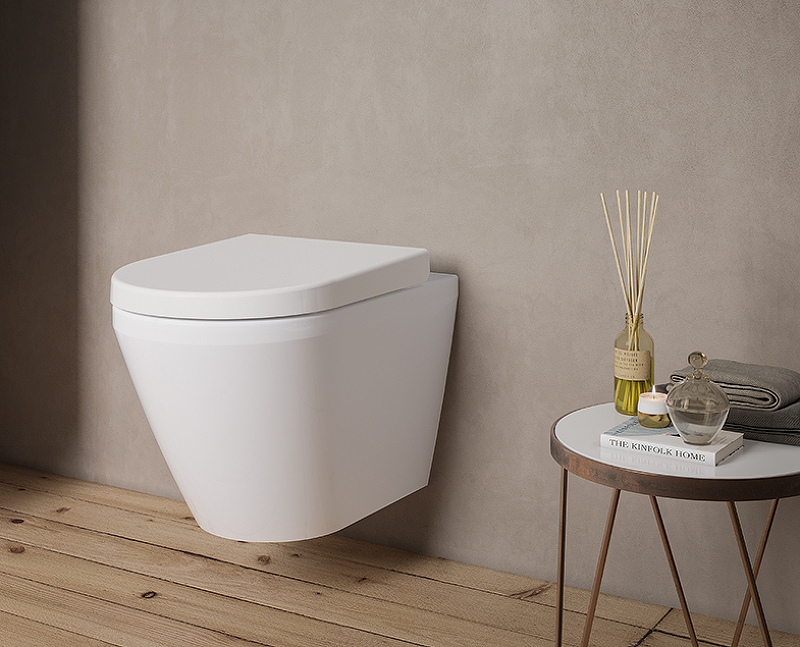Унитаз подвесной безободковый Integra Round 7041B003-0075 Vitra