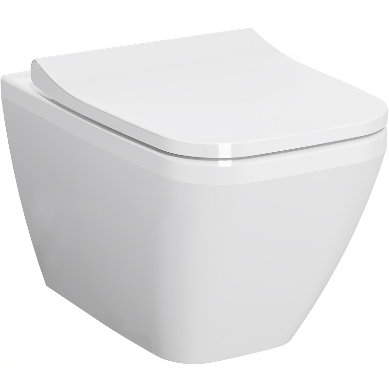 Унитаз подвесной безободковый Integra Square 7082B003-0075 Vitra