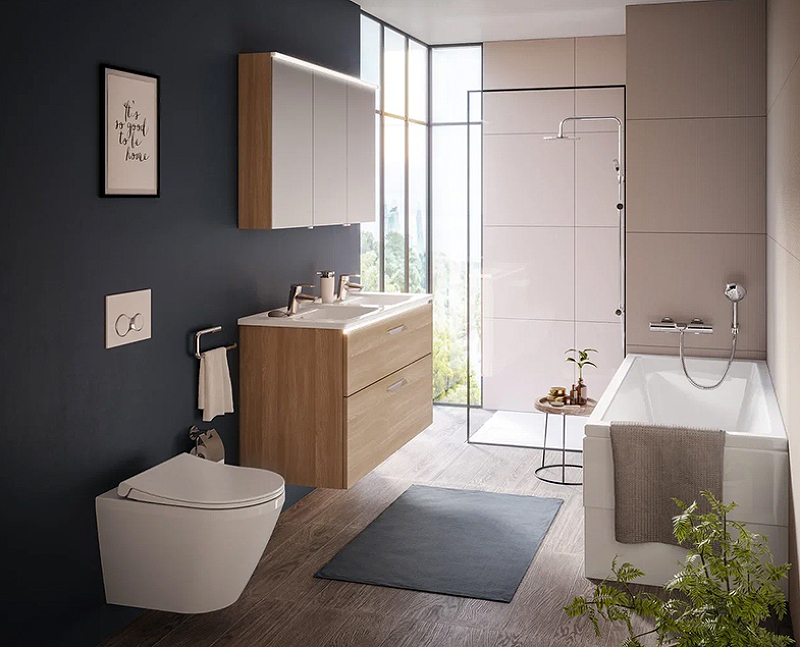 Унитаз с инсталляцией Integra Round 9856B003-7205 Vitra