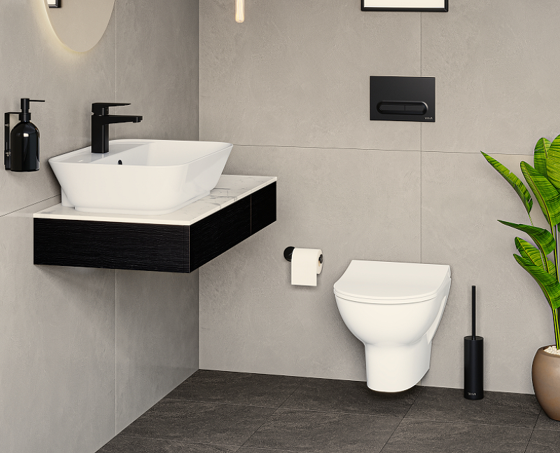 Унитаз подвесной безободковый Zentrum с сиденьем микролифт 5795B003-6077 Vitra