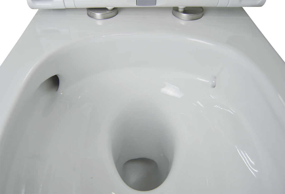 Унитаз подвесной с системой смыва Tornado LYon 2.0 LY1100R Creo Ceramique