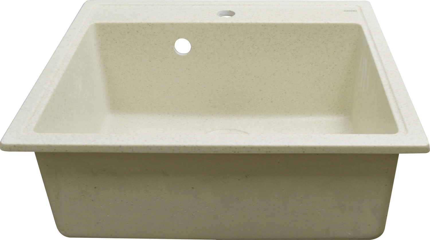 Кухонная мойка Litos 570х505х200 Бежевая сифон + герметик CS00078324 Azario