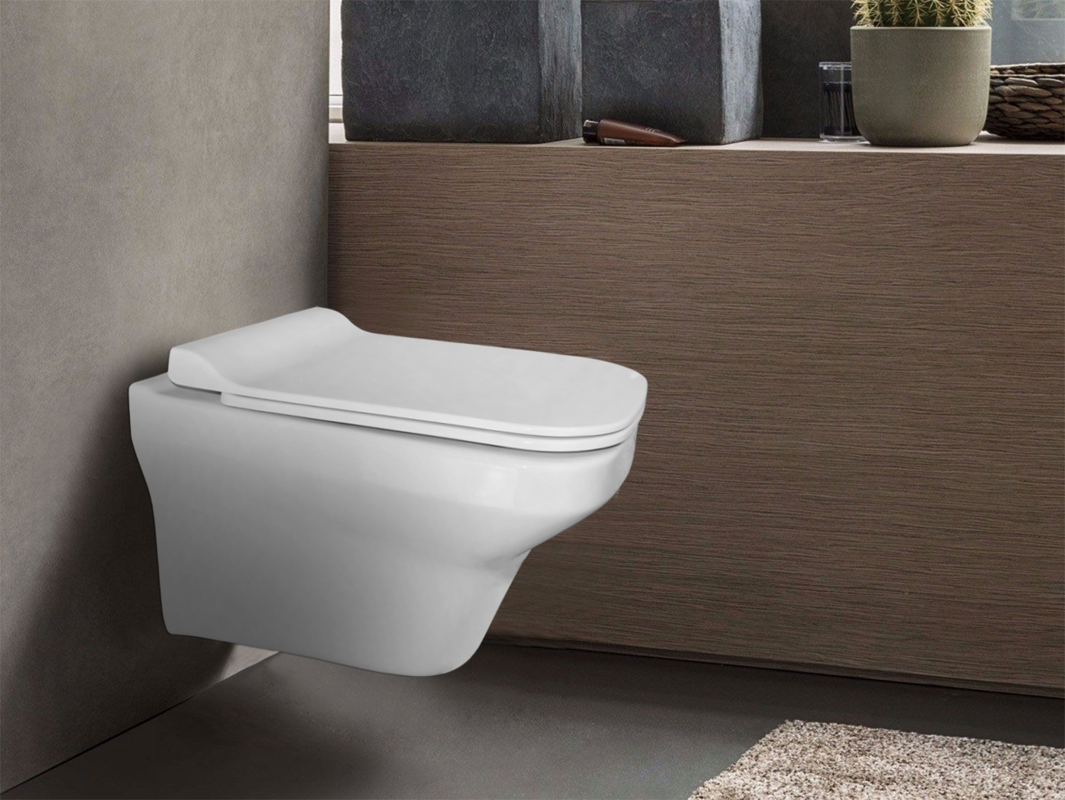 Унитаз подвесной MOOD 2.0 310200100366+310200700038 (310200100250)7113863800 Kale