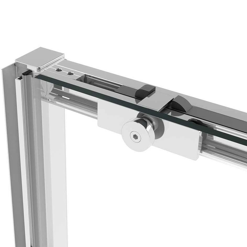 Душевая дверь Slim Soft 150, хром, стекло прозрачное VDS-1SS150CL Vincea