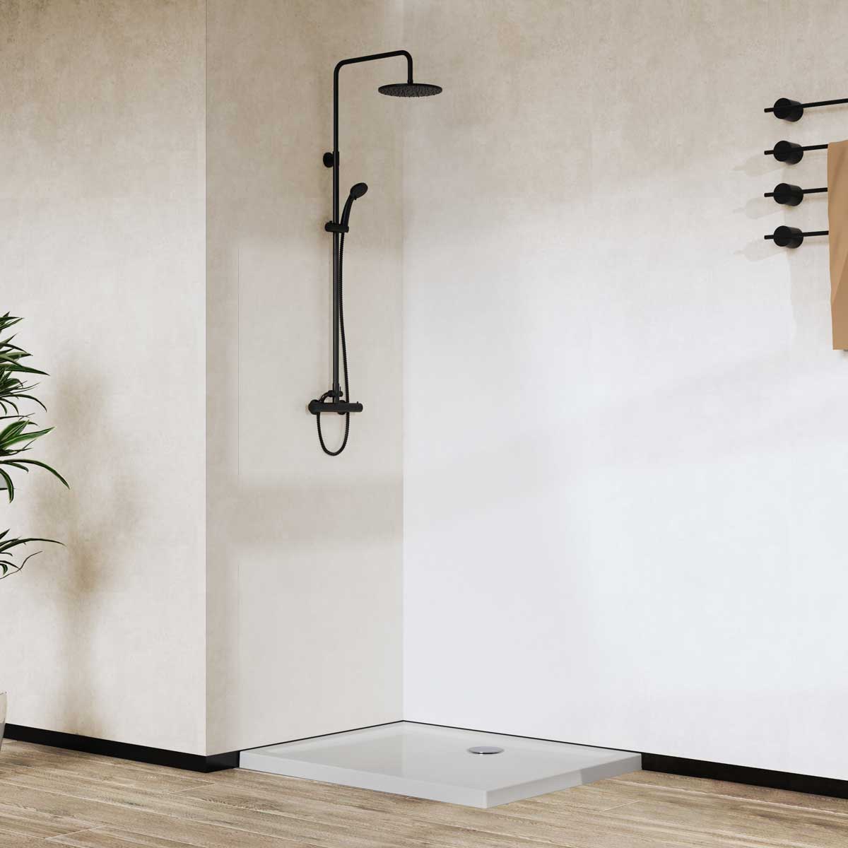 Душевой поддон акриловый 100х80 VST-5AR-8010 Vincea