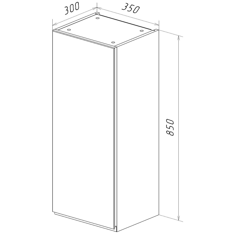 Полупенал Veon 35 см LM01V35PL Lemark