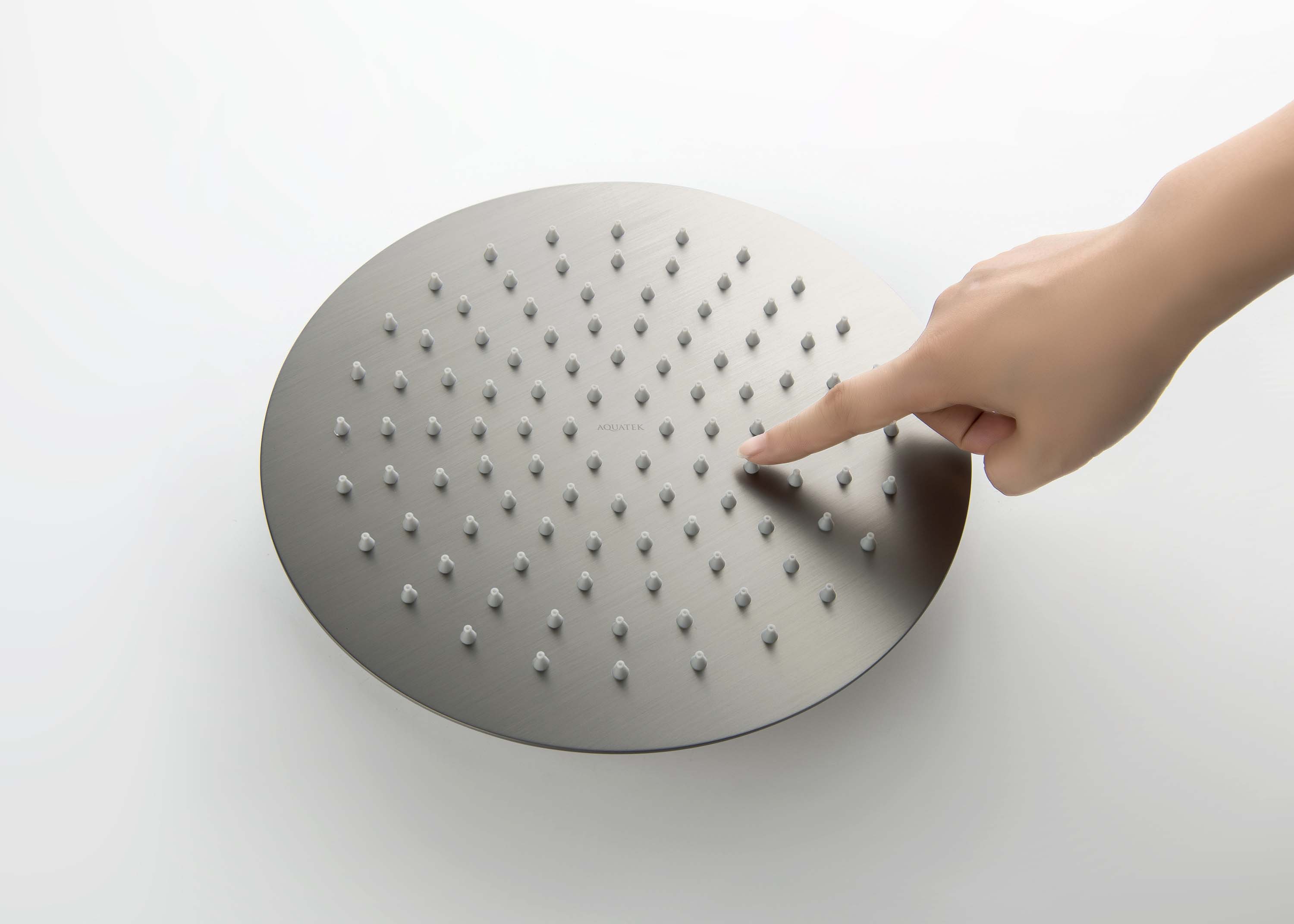 Душевая система Бетта AQ1172BGM оружейная сталь Aquatek