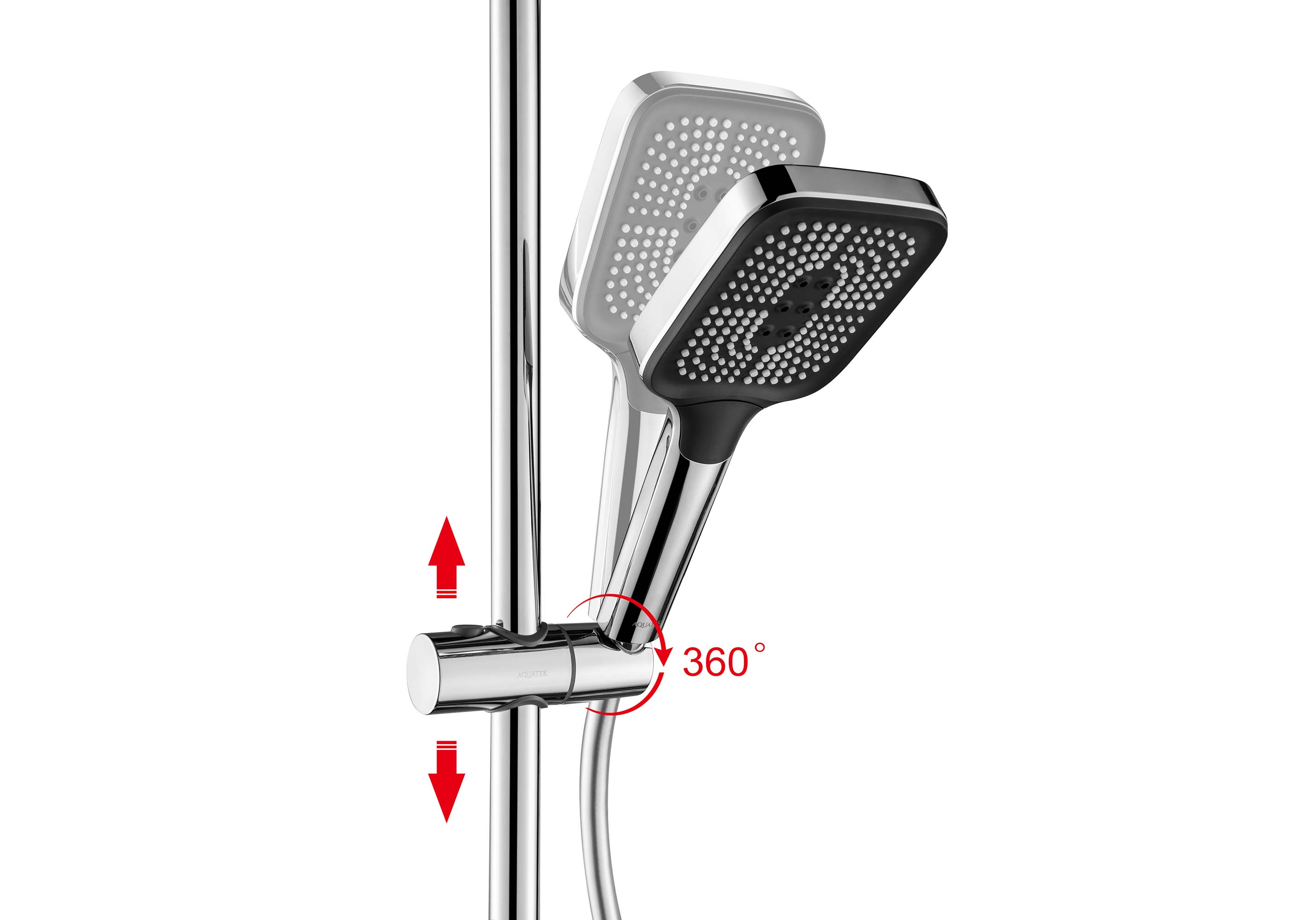 Душевая система Поларис AQ3040CR Aquatek