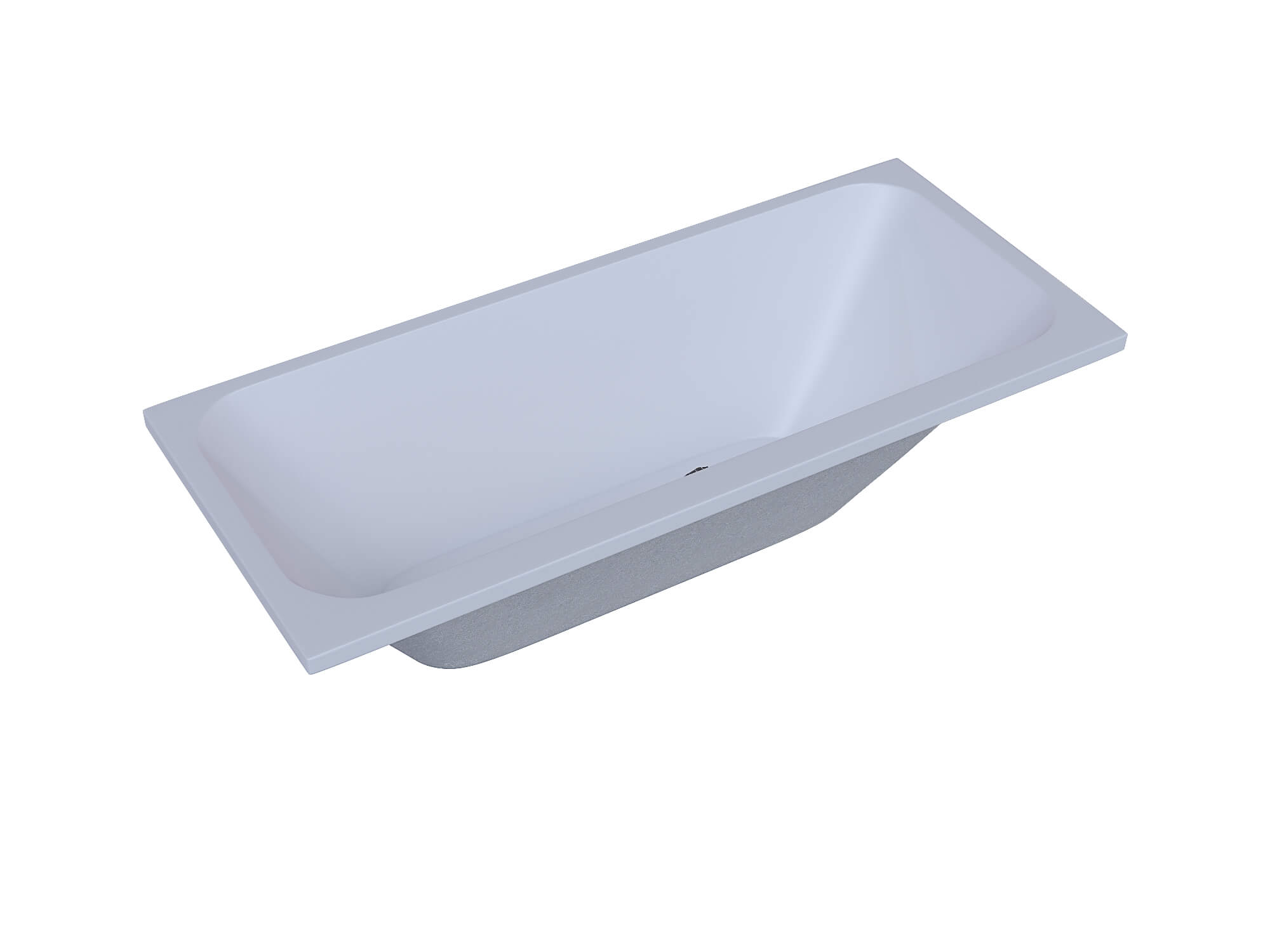 Акриловая ванна Мия 170x75 MIY170-0000035 с центральным сливом Aquatek