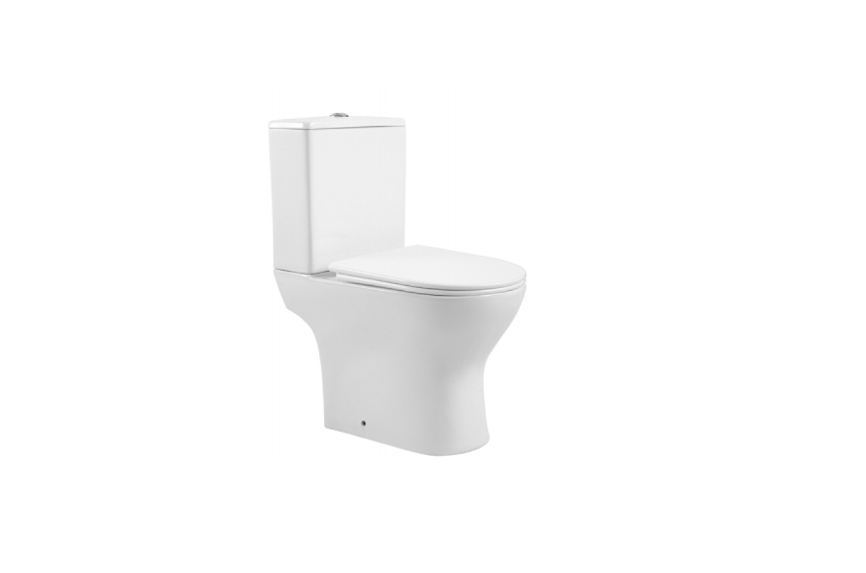 Унитаз-компакт Леон AQ2785T-00 с сиденьем микролифт Aquatek