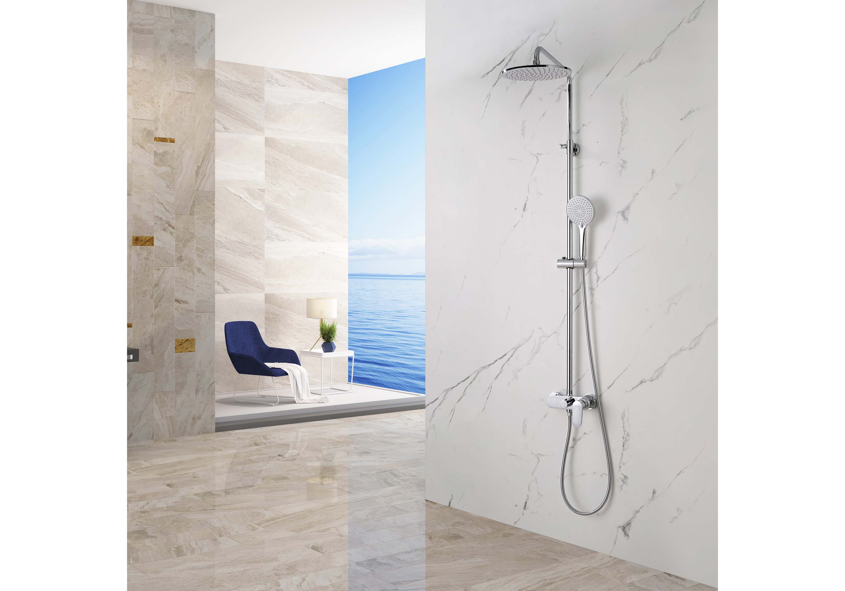 Душевая система Ника AQ2860CR Aquatek