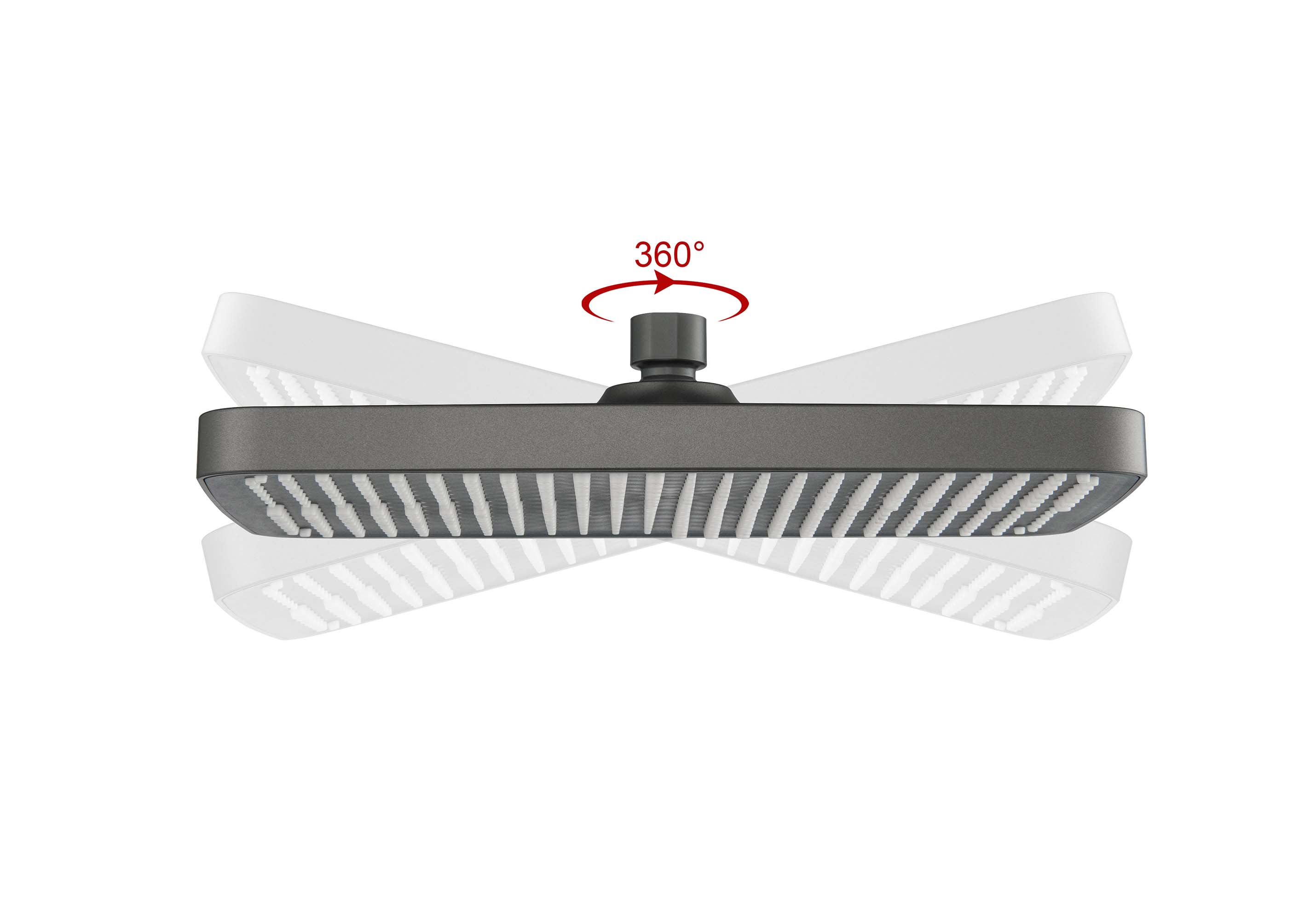 Душевая система Поларис AQ3040BGM оружейная сталь Aquatek