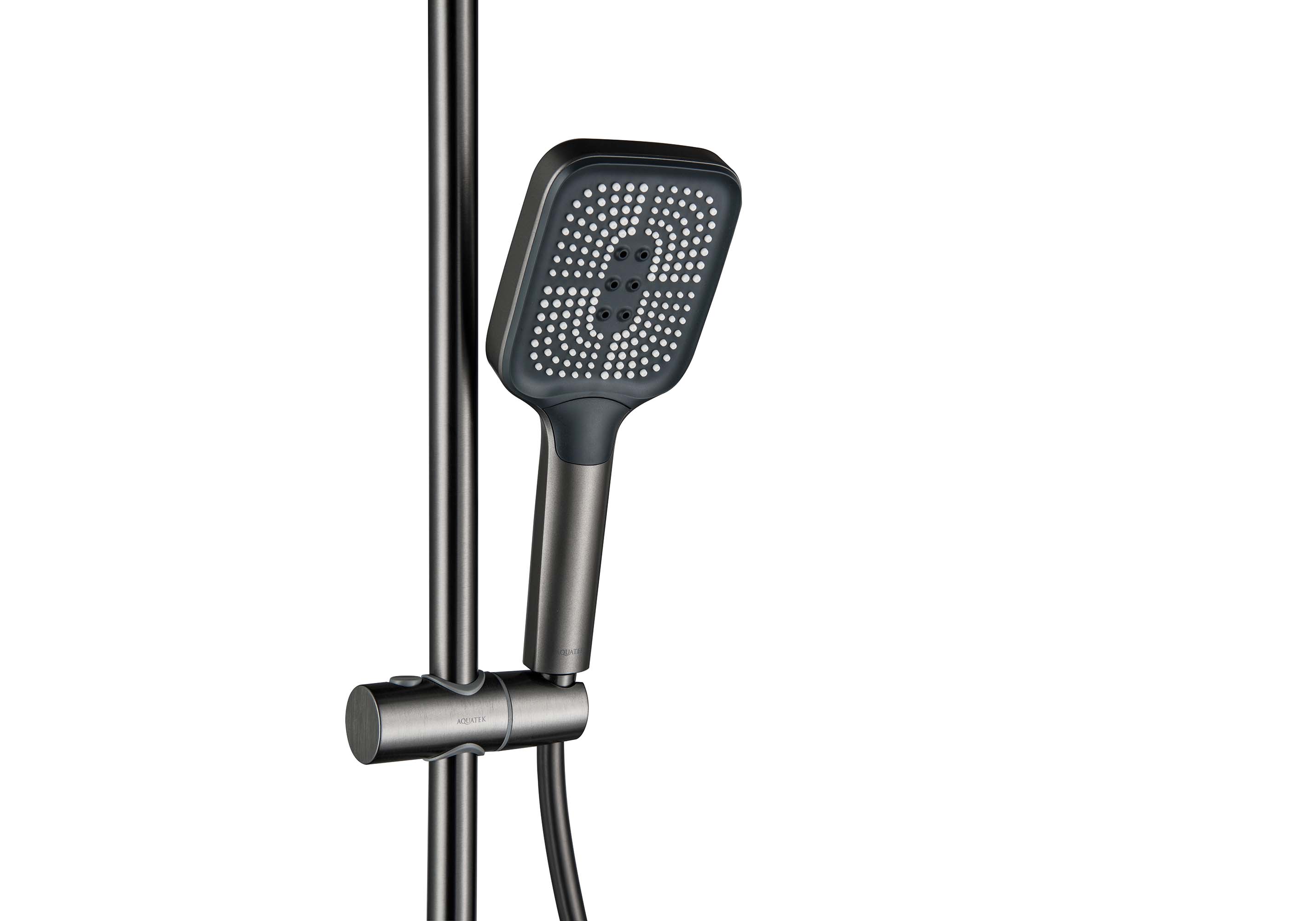 Душевая система Поларис AQ3040BGM оружейная сталь Aquatek