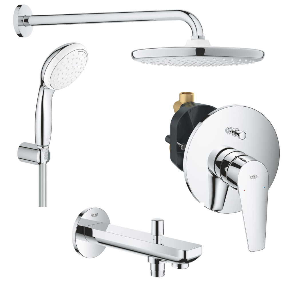 Душевая система BauEdge 1000190 Grohe