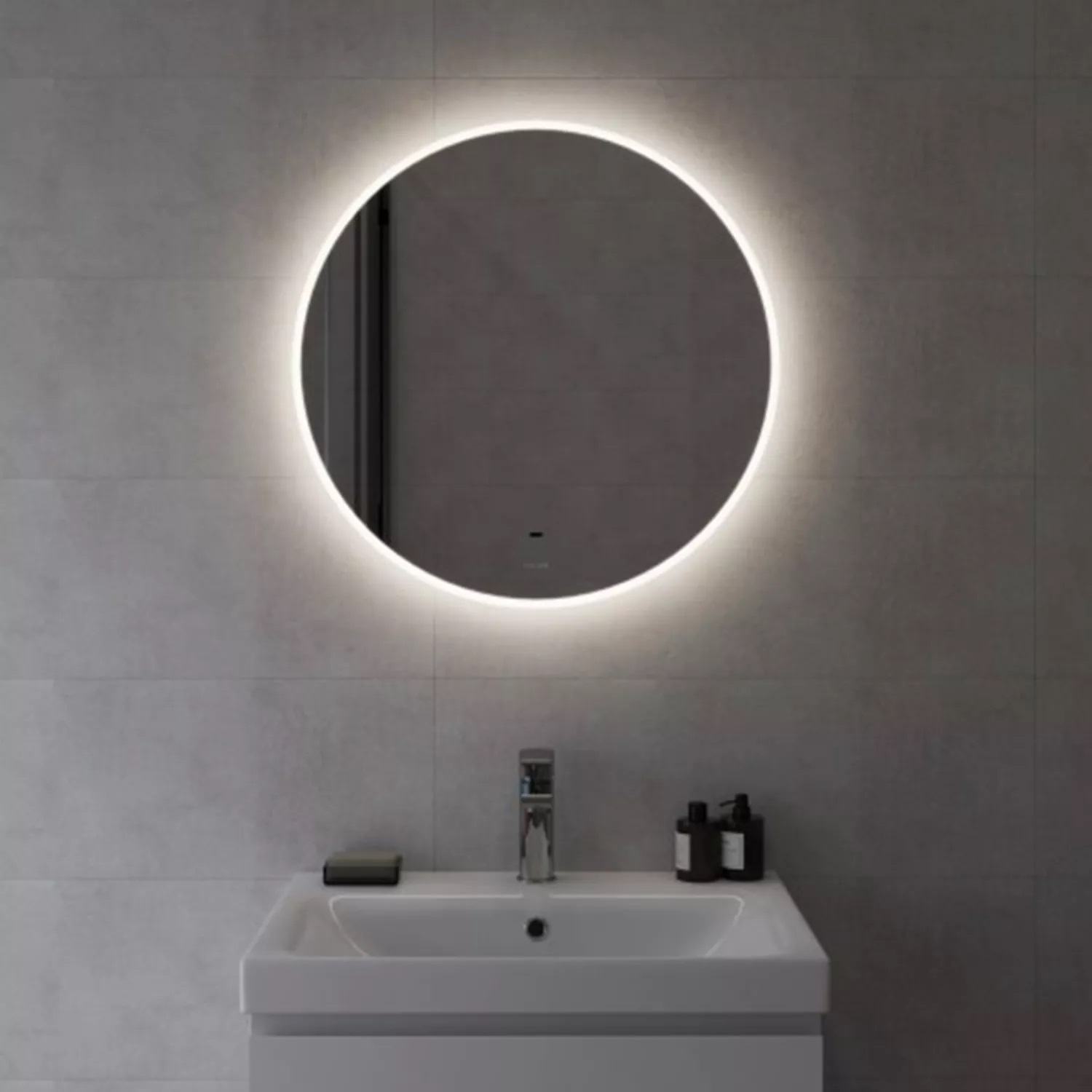 Зеркало ECLIPSE Fusion 62x62 с подсветкой круглое 64809 Cersanit