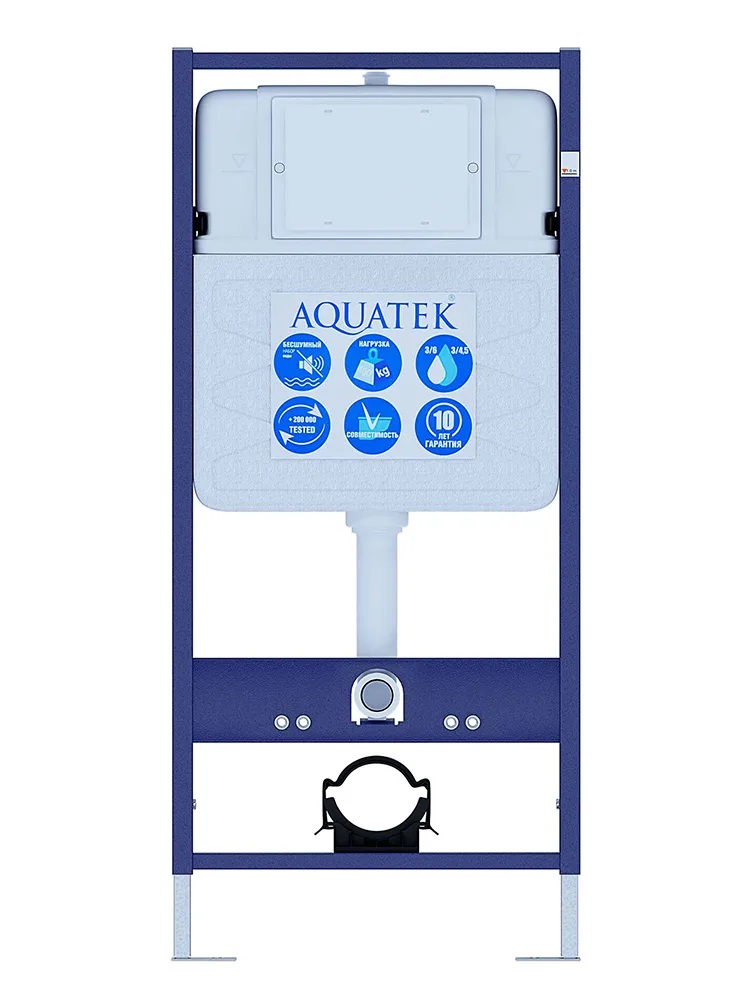 Унитаз с инсталляцией SET AQUATEK ЛИБЕРТИ-011 4в1