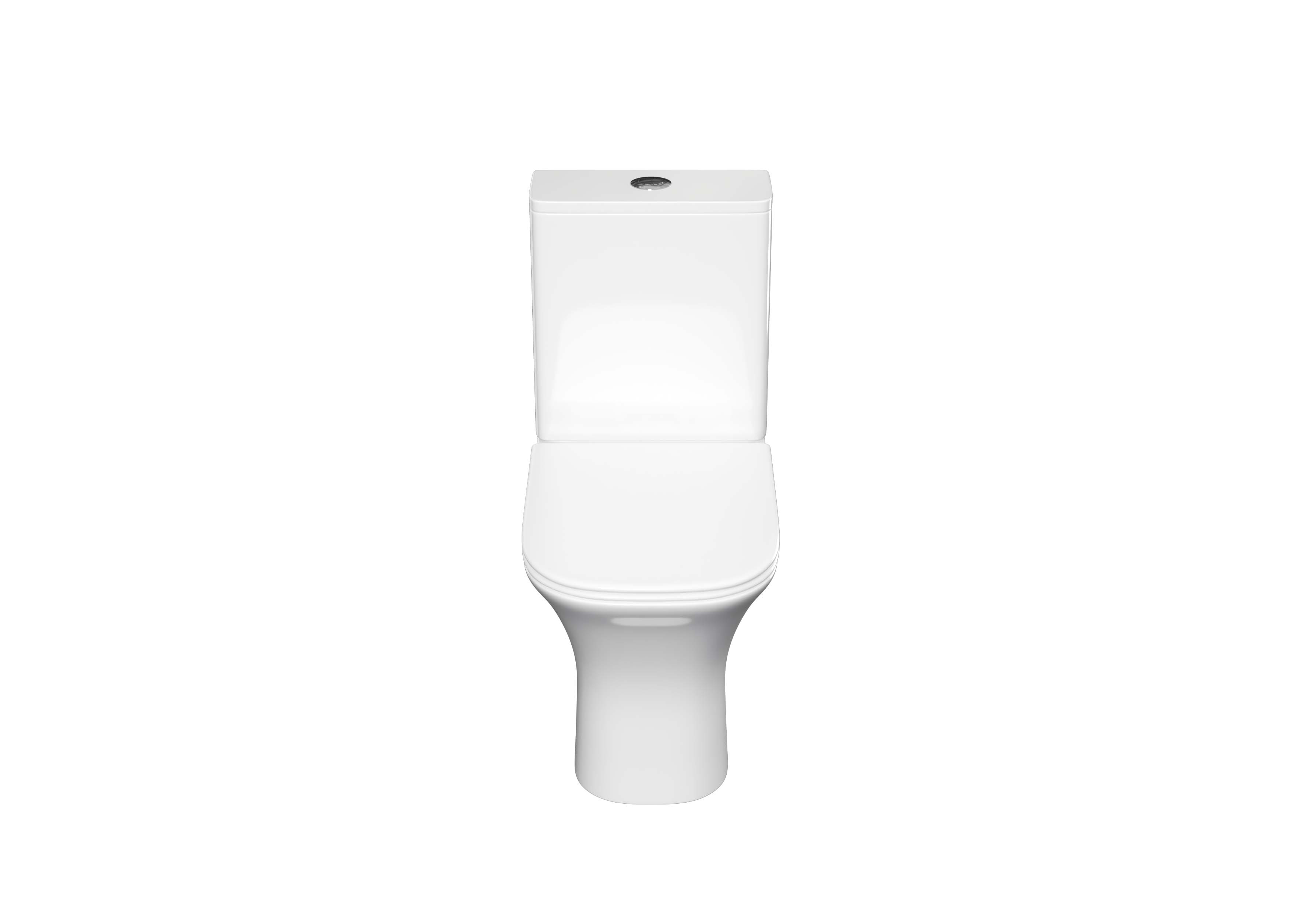 Унитаз-компакт безободковый Optima Square AQ4411-00 с сиденьем микролифт Aquatek
