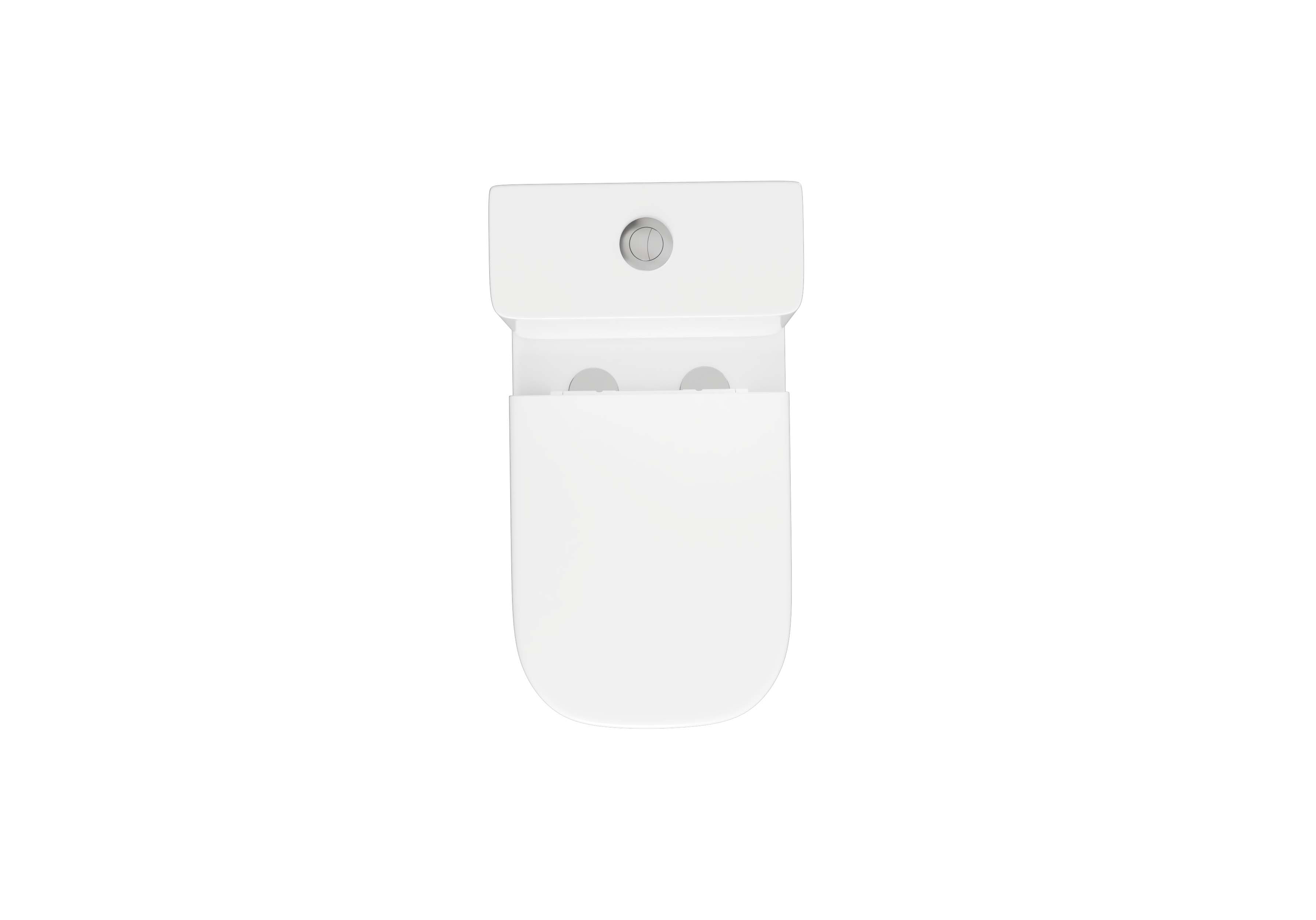 Унитаз-компакт безободковый Optima Square AQ4411-00 с сиденьем микролифт Aquatek